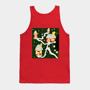 xmas road Tank Top